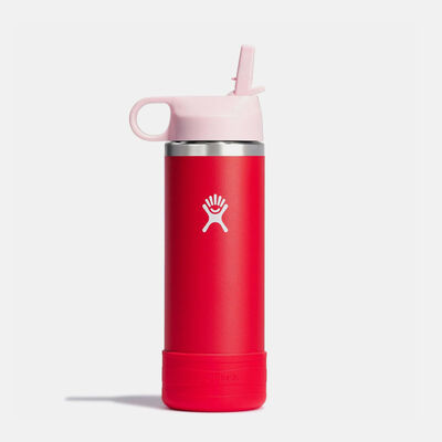 Kids Wide Mouth w/ Straw Cap18 oz בקבוק שתייה ילדים